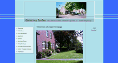Desktop Screenshot of gaestehausjanssen-wangerooge.de